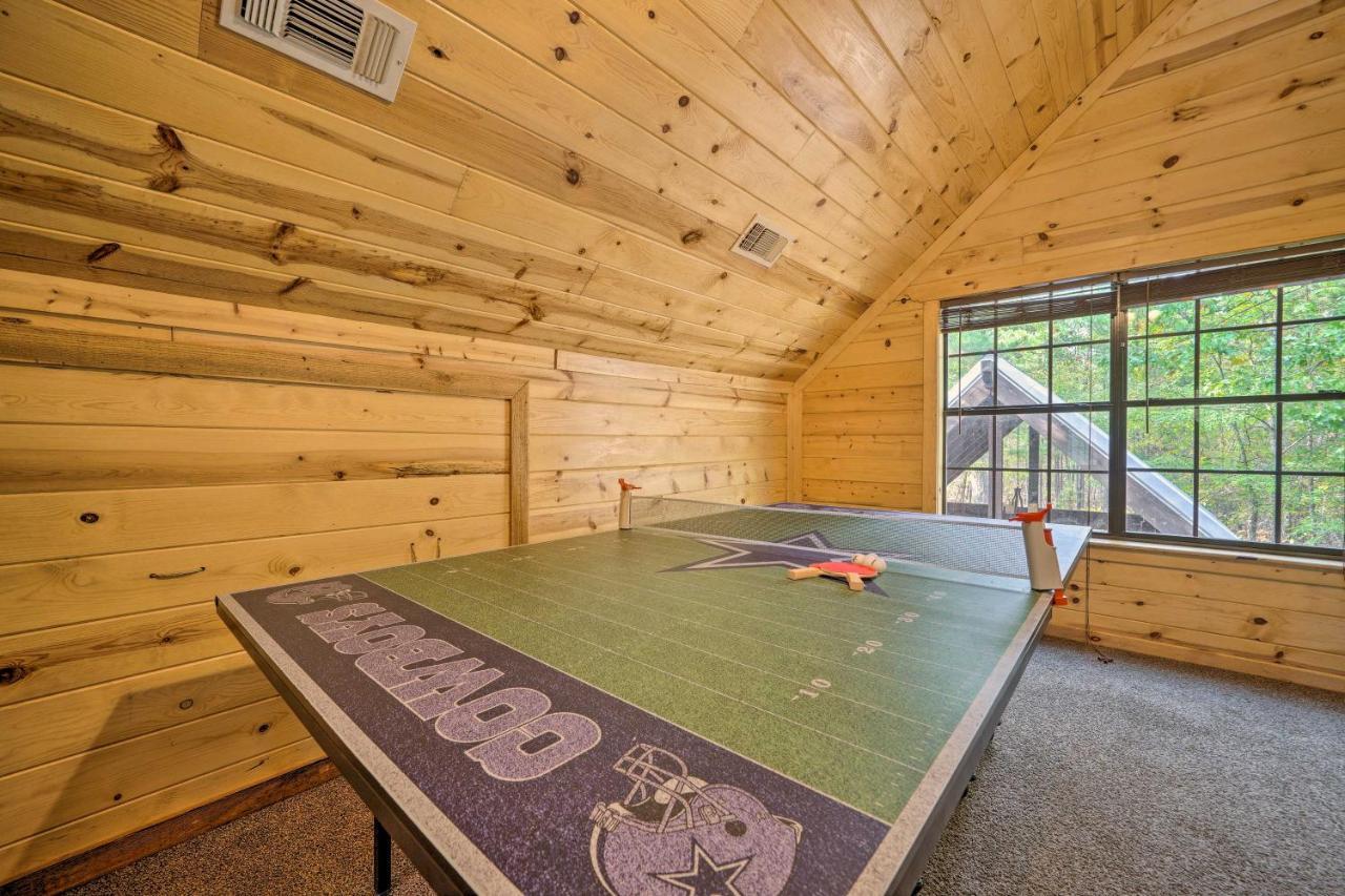 Cabin With Hot Tub And Games, 4 Mi To Beavers Bend! Брокен-Боу Екстер'єр фото